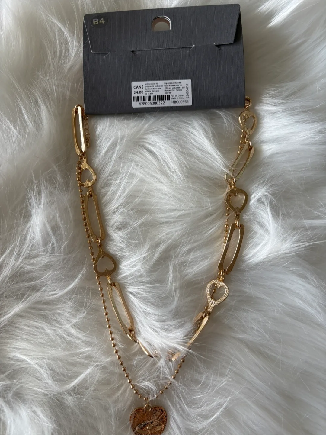 ETEREO Gold Necklace image indicator(3)