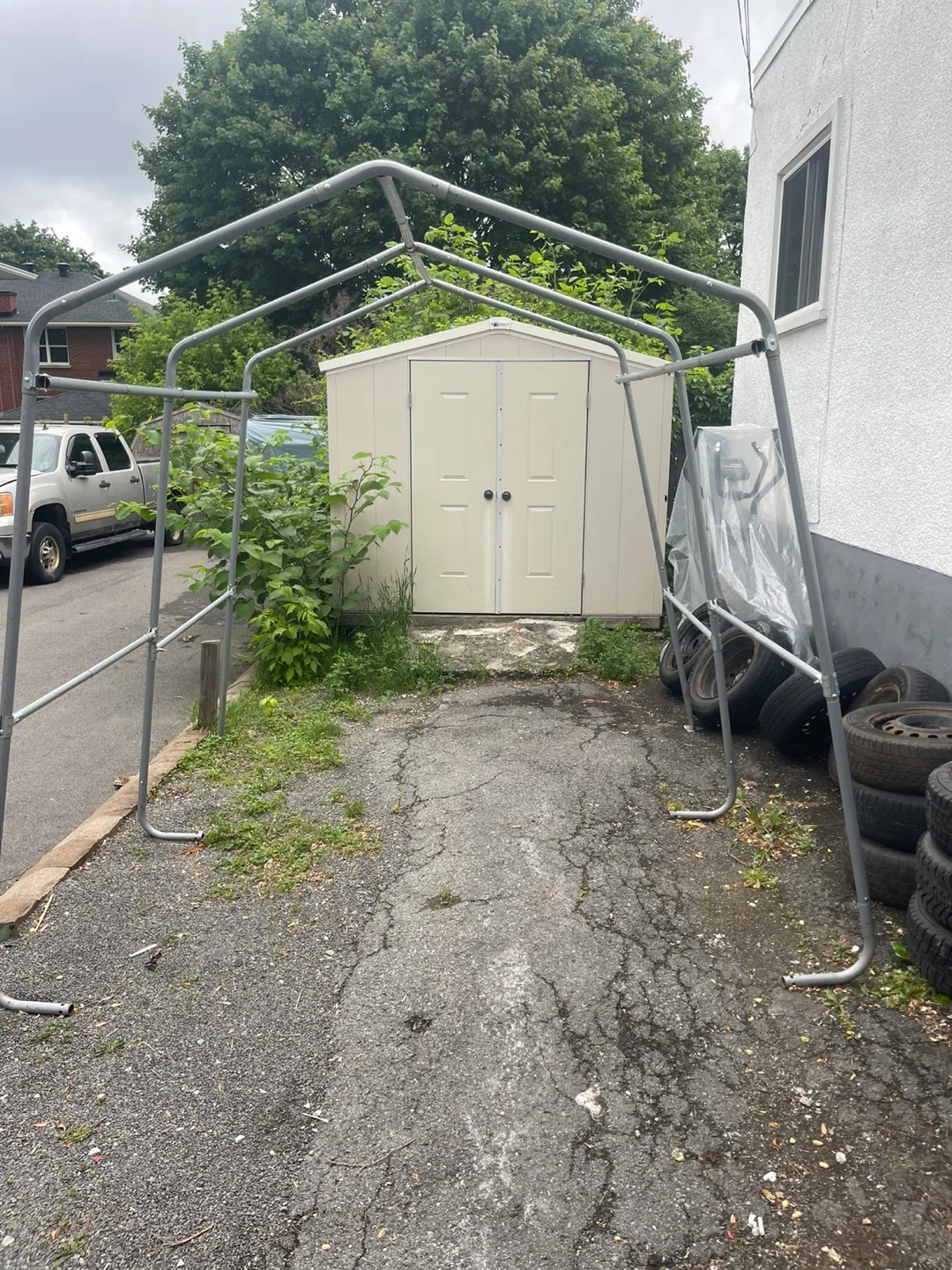 Metal Carport Frame thumbnail