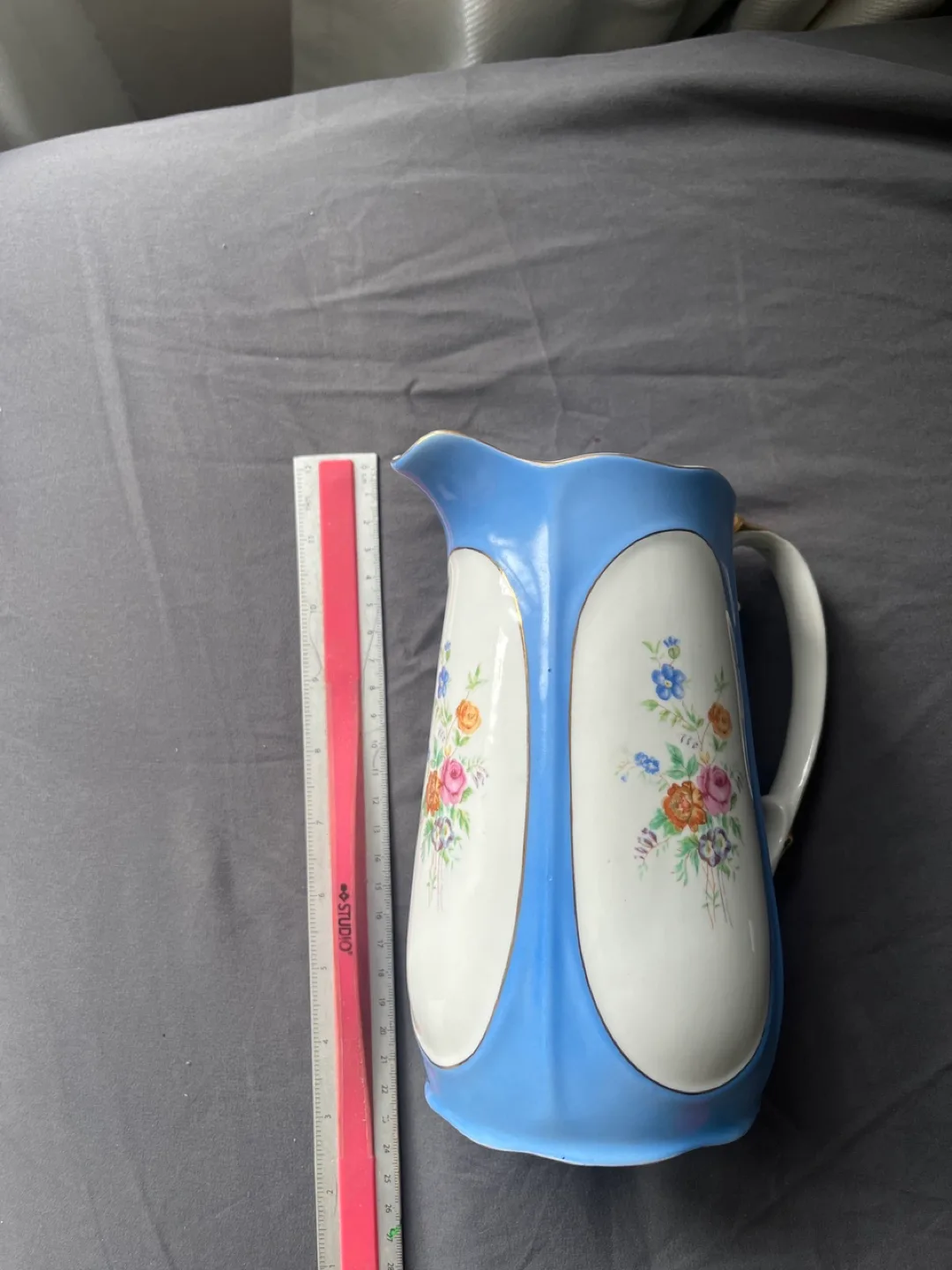 Vintage Floral Pitcher image indicator(2)