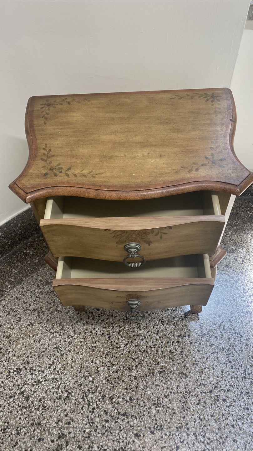 Vintage Floral Nightstand - photo 5