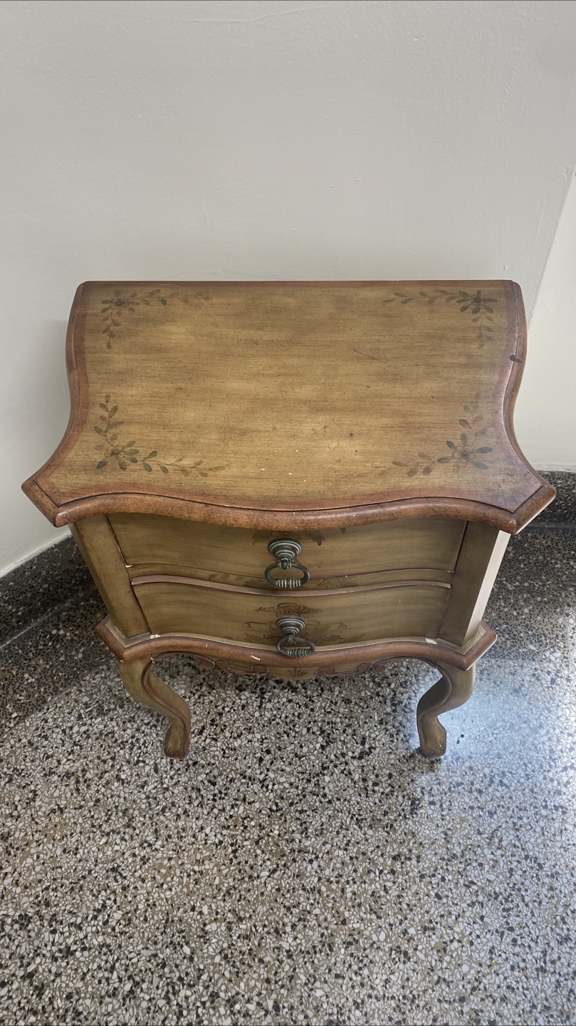 Vintage Floral Nightstand - photo 2