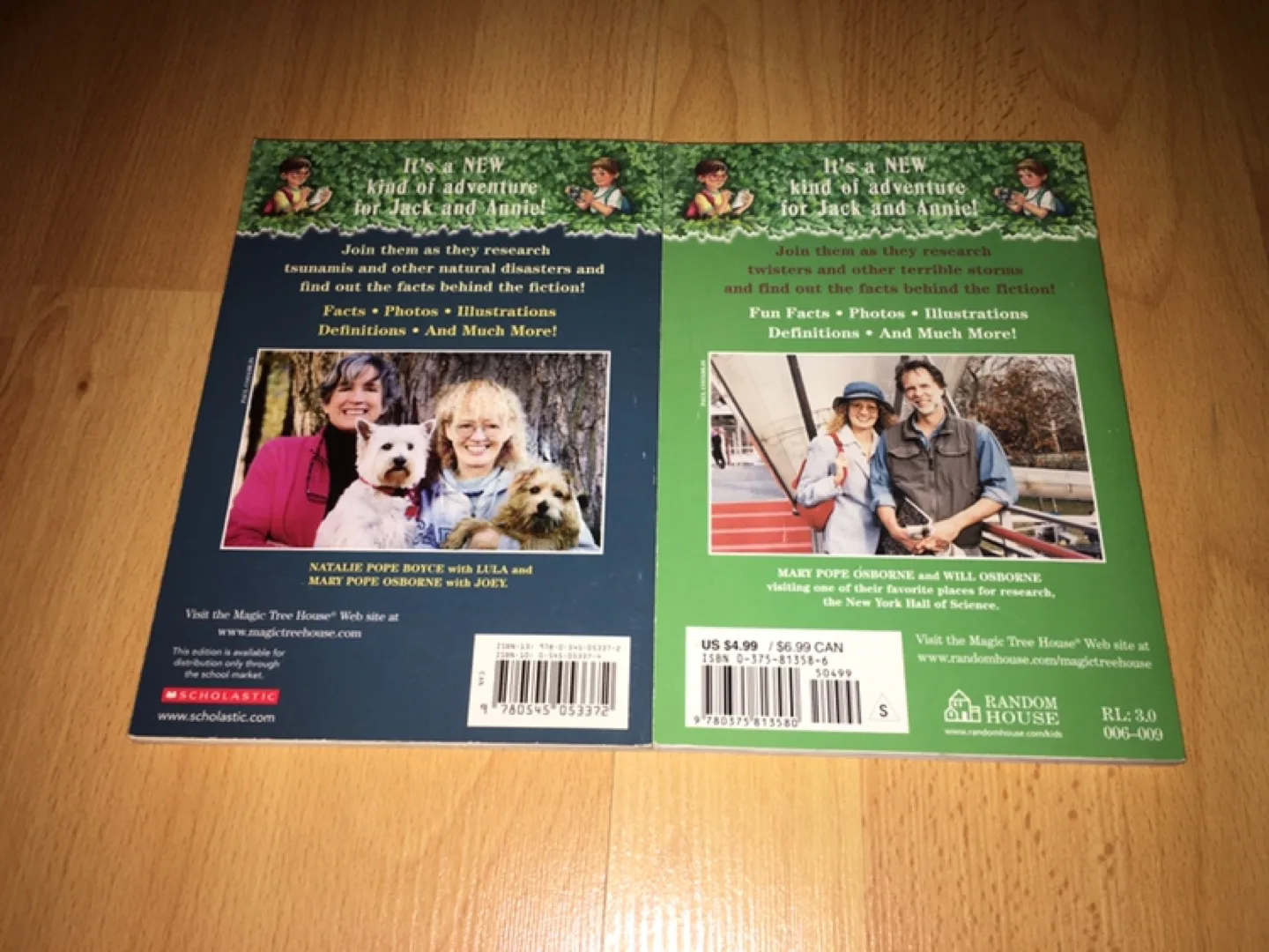 (Both for $6) 2 Magic Tree House Books image indicator(4)