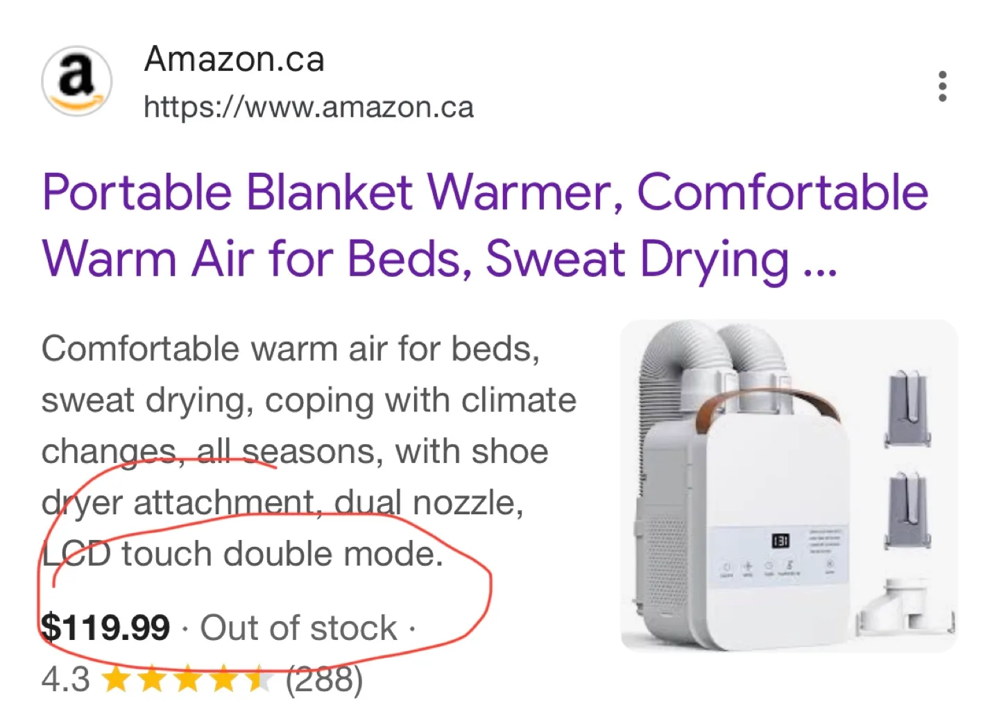 Portable Blanket Warmer and boot drier for Better Sleep image indicator(8)