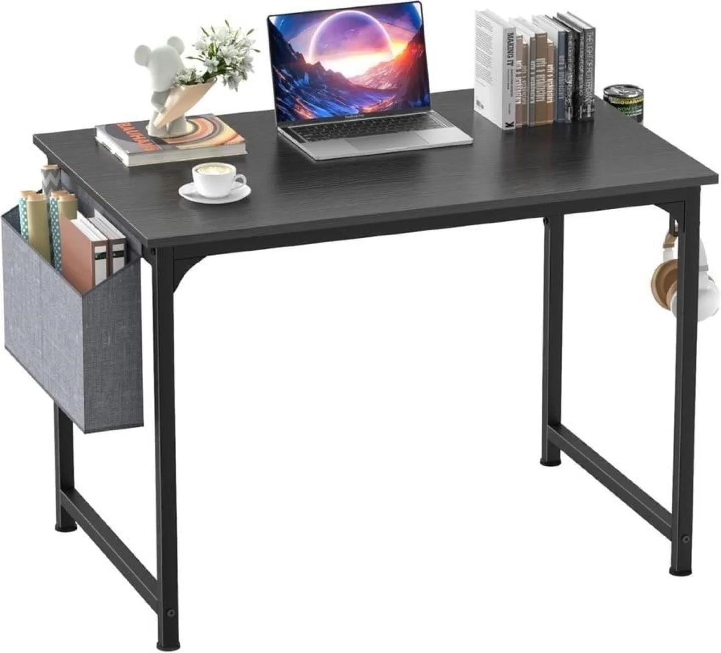 New Black Computer Desk for Home Office thumbnail