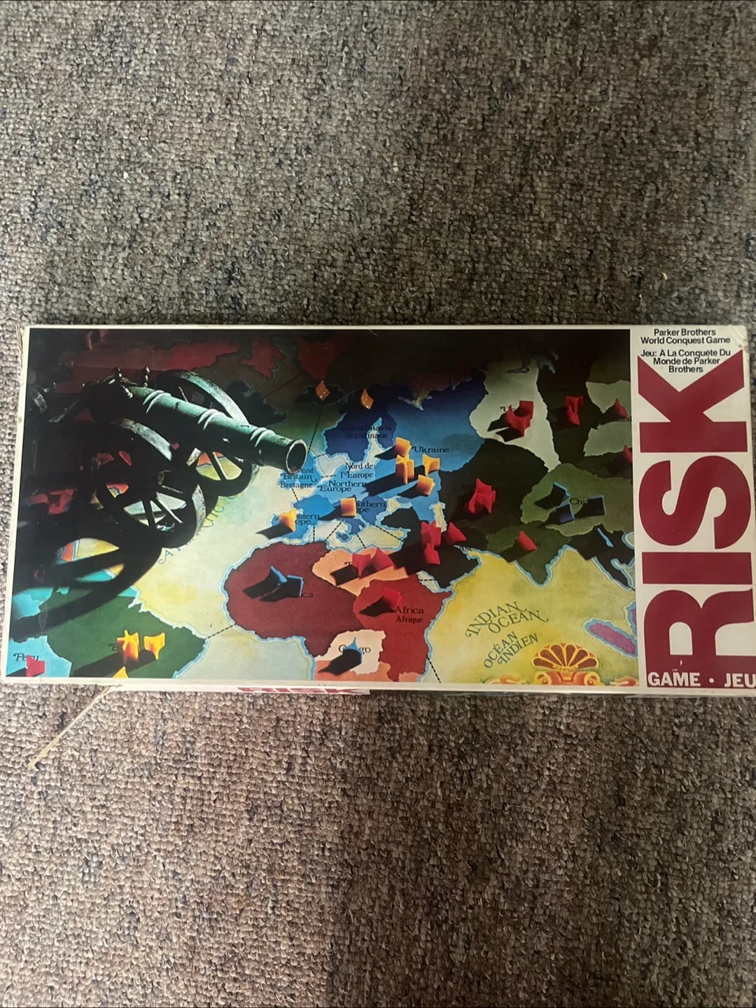 Risk World Conquest Game 1975 thumbnail