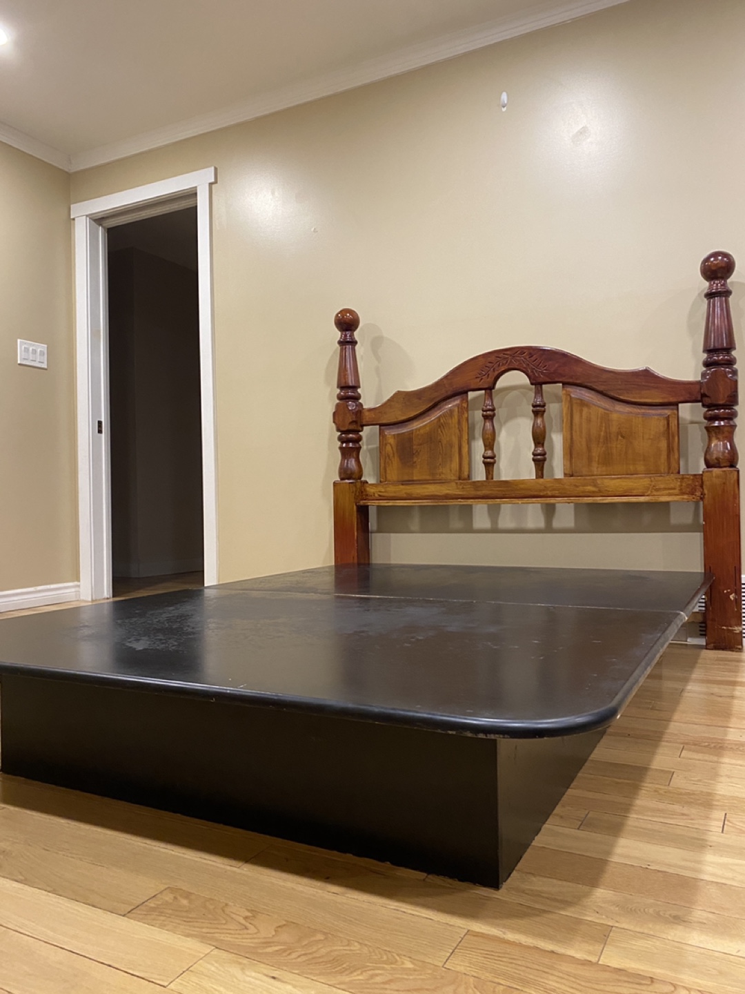 Double / Full Size Bed Frame with Wood Headboard (CAN DELIVER) - photo 4