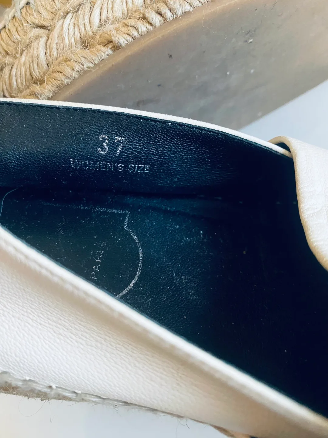 Roger Vivier Paris White Espadrilles image indicator(3)