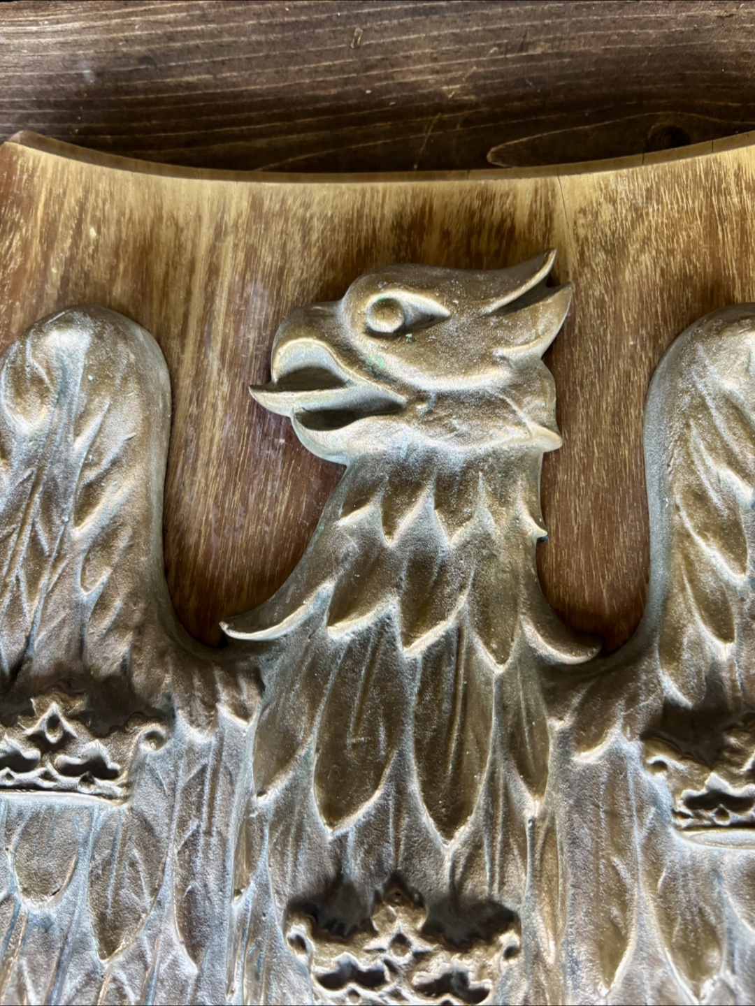 Vintage Eagle Emblem Wall Decor - photo 4