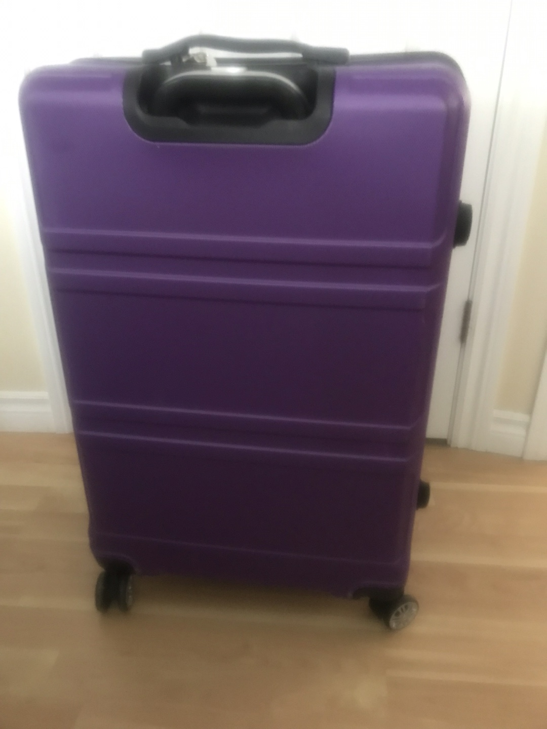 Purple Hard Shell Luggage Set - photo 4