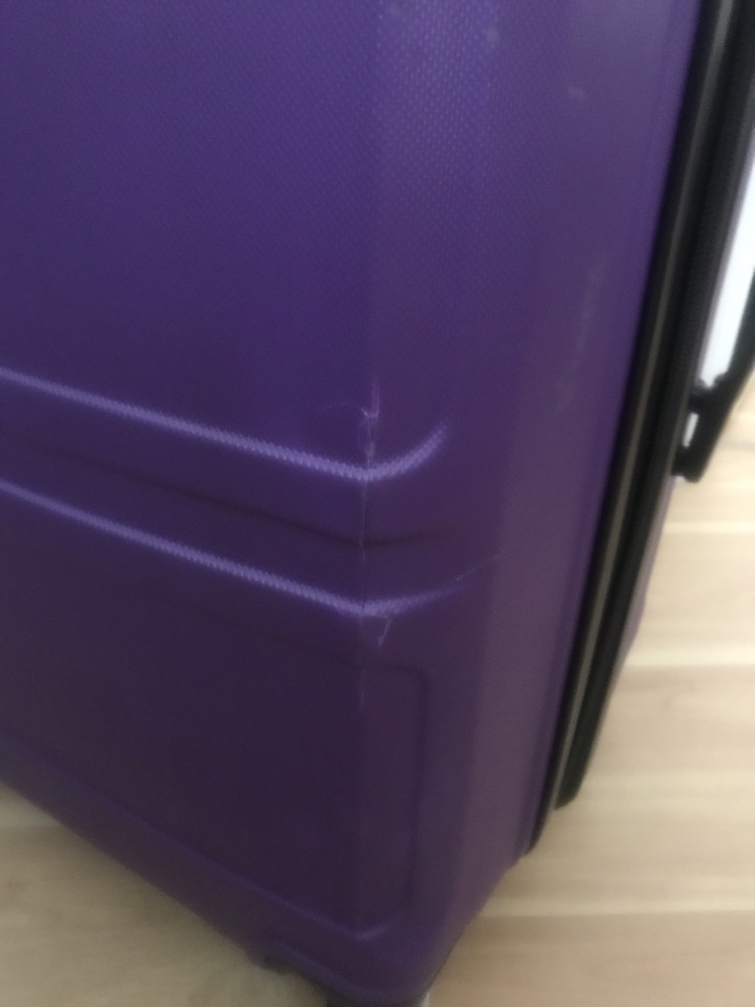 Purple Hard Shell Luggage Set - photo 5