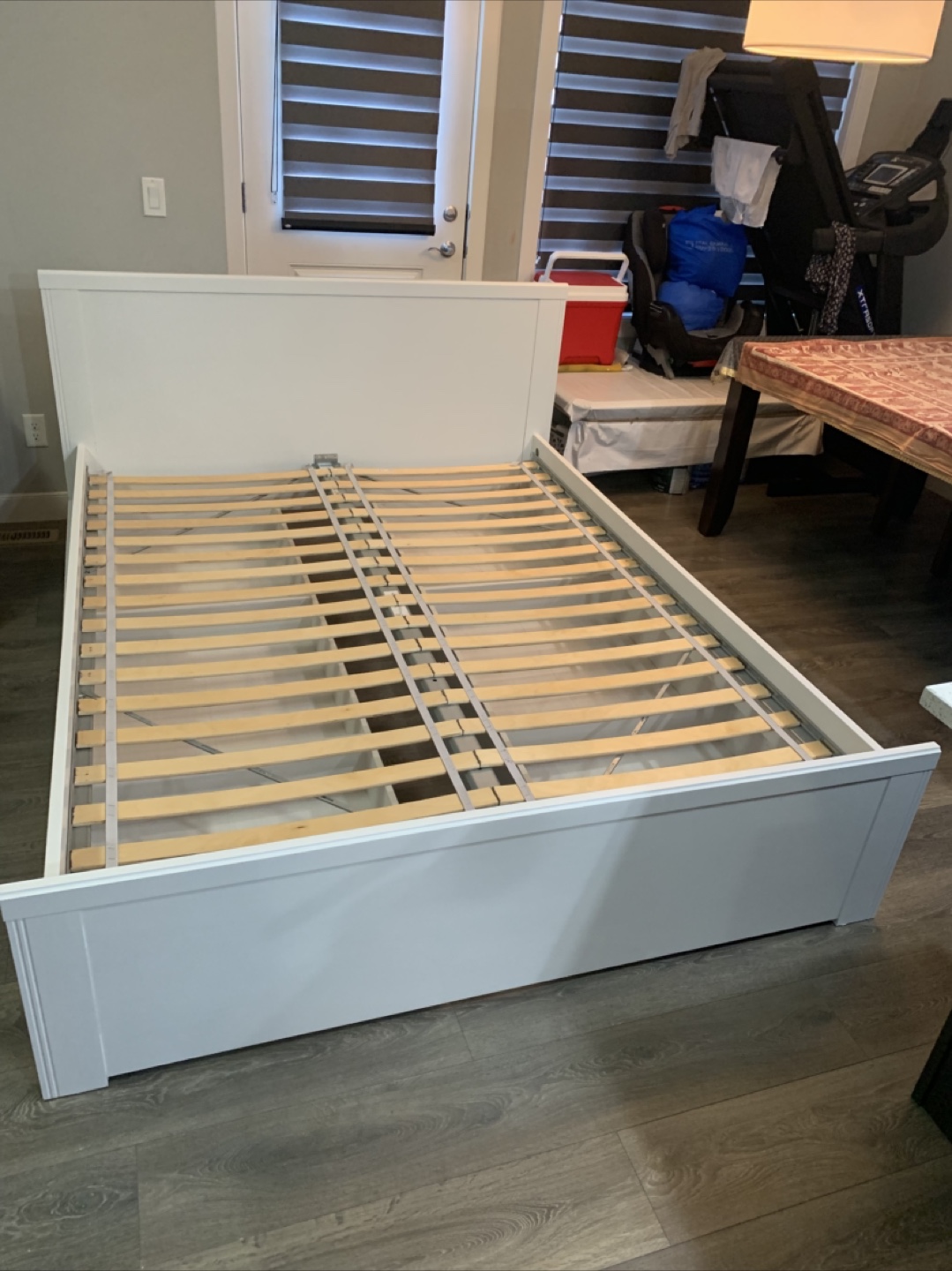 White Queen Bed Frame