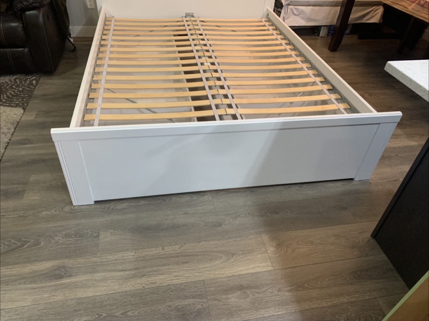White Queen Bed Frame - photo 3