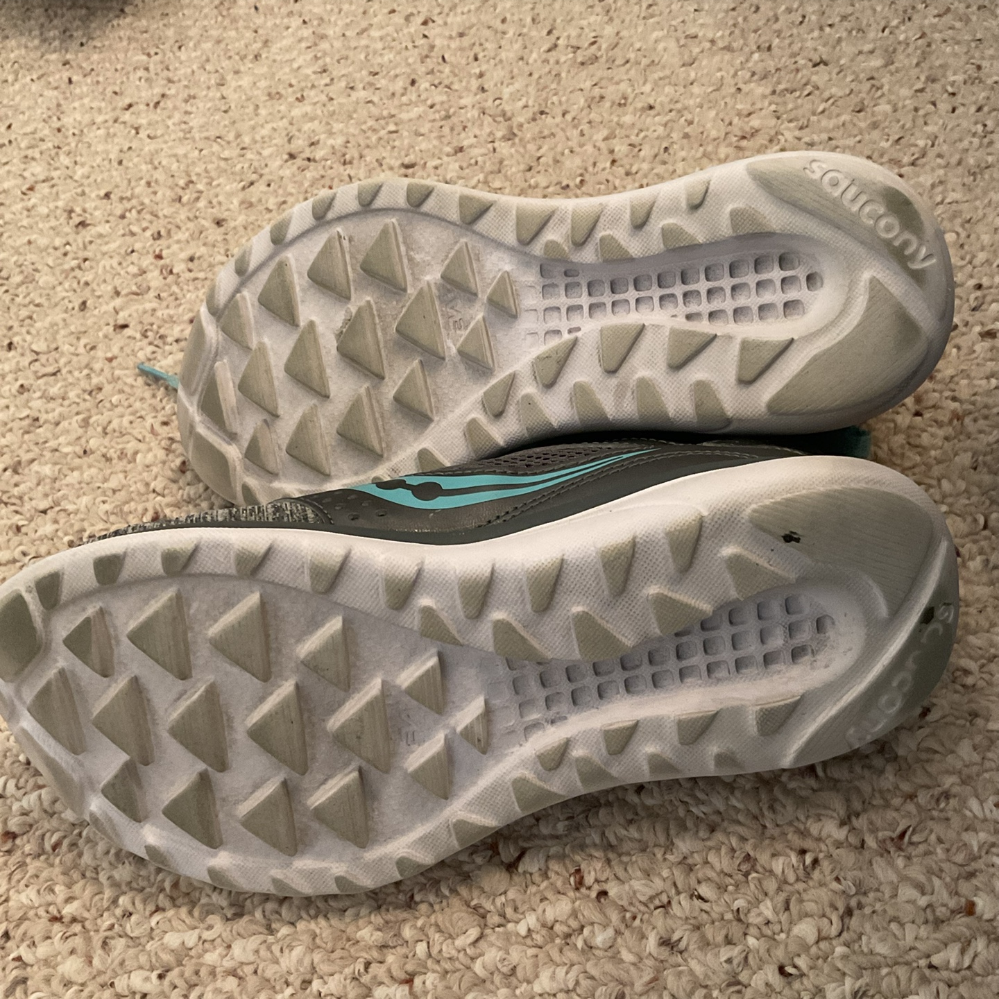 Saucony Grey Athletic Shoes - photo 2