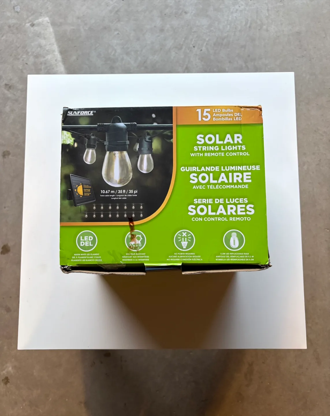 Sunforce Solar String Lights thumbnail