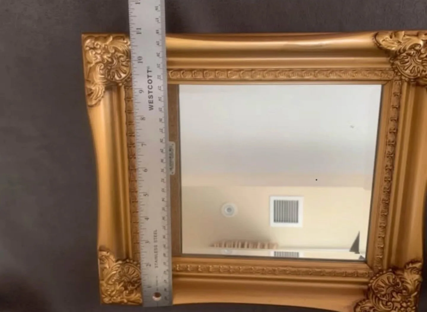 Antique Gold framed mirror image indicator(3)