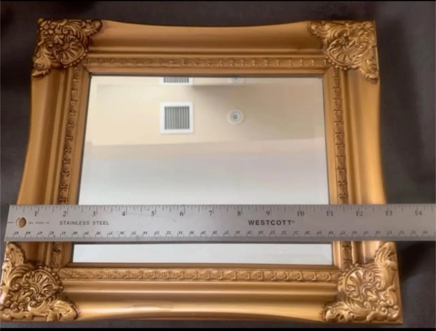 Antique Gold framed mirror image indicator(4)