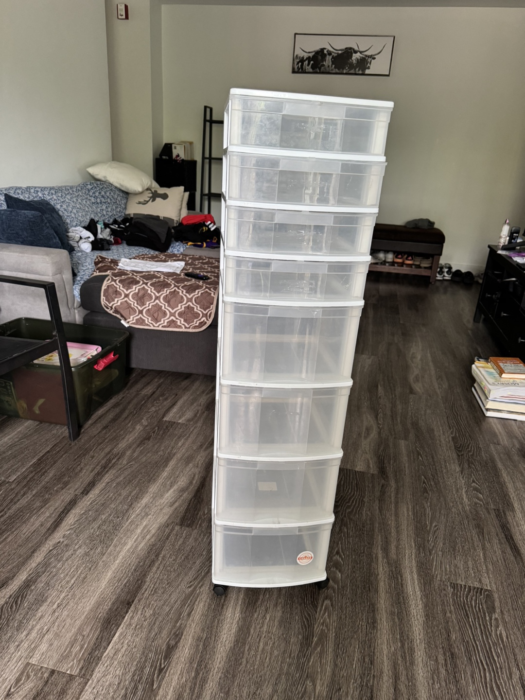 8-Drawer Storage Cart