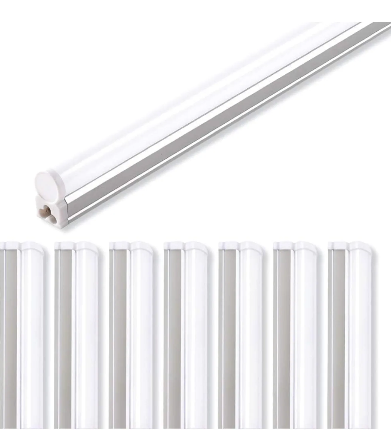 8 Pack T5 LED shop Light, 4FT, 2200lm, 6500K SuperBright White thumbnail