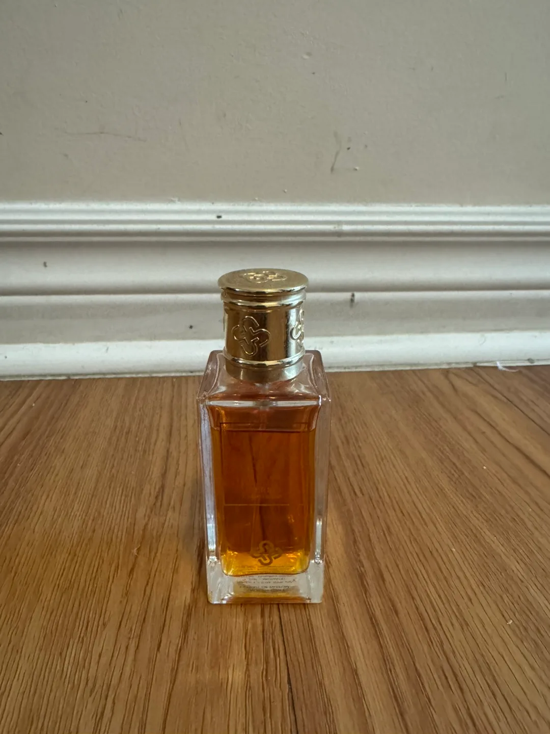 Gold Cap Perfume Bottle thumbnail