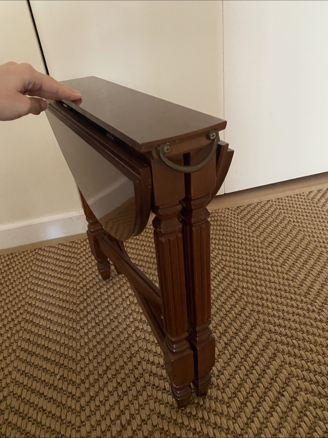 Small Wooden Side Table - photo 4