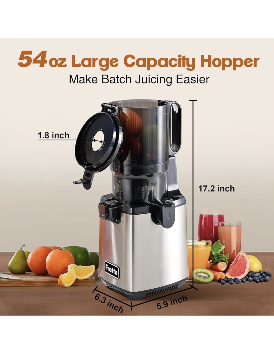Fretta Slow Masticating Juicer 🇨🇦 - photo 3