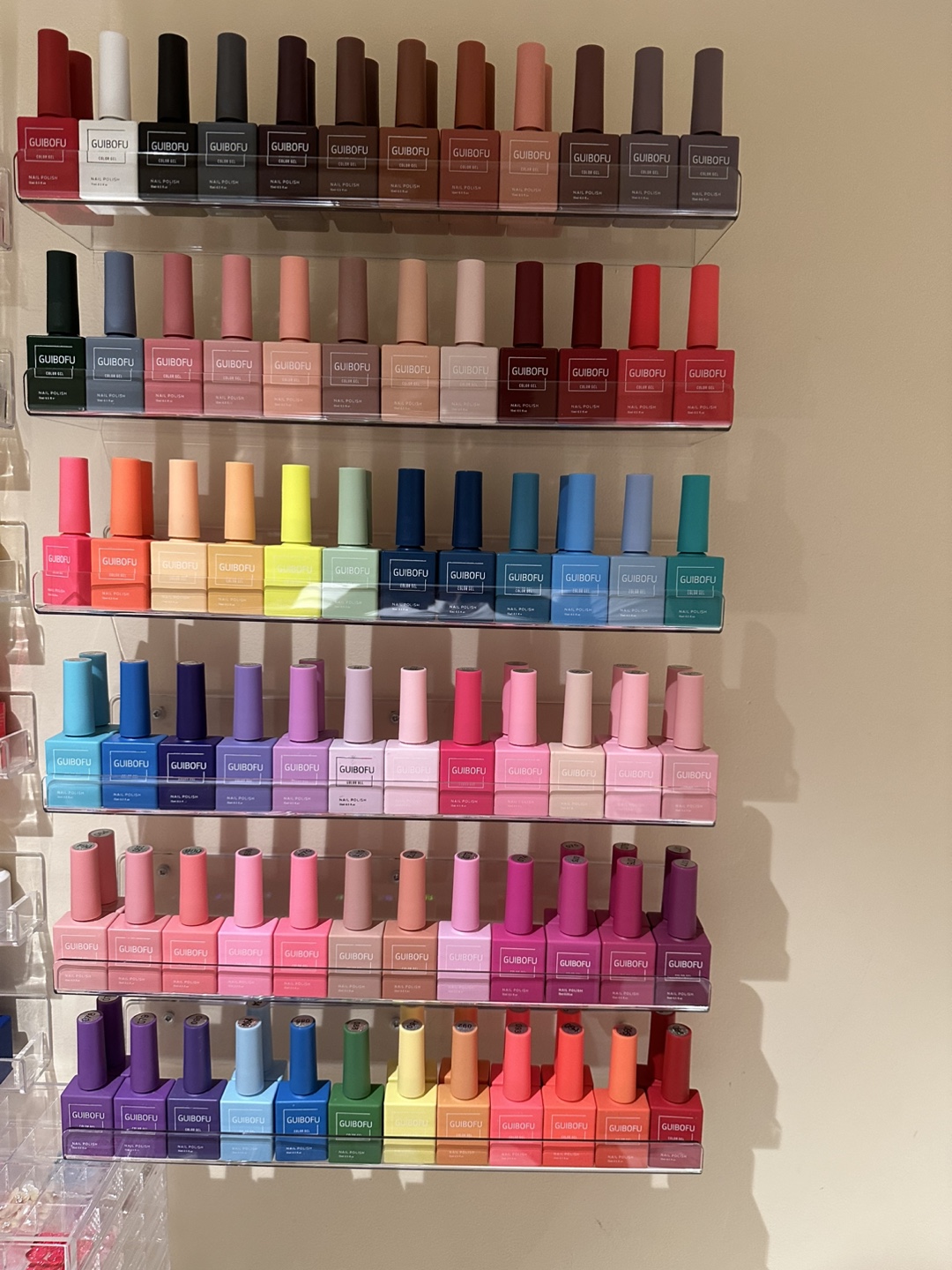 Colorful Nail Polish Set