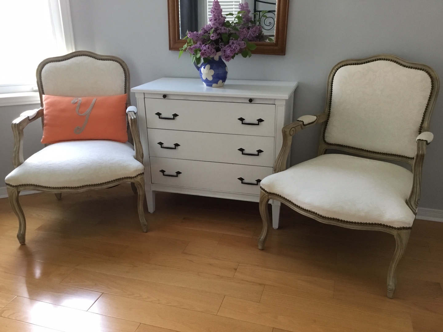 Pair of French Provincial Arm Chairs