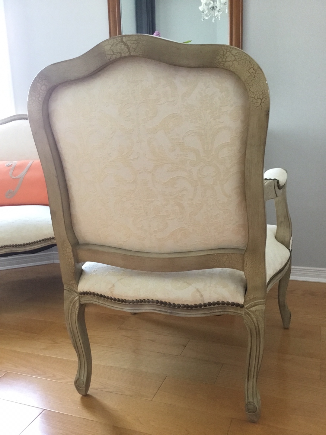 Pair of French Provincial Arm Chairs - photo 4