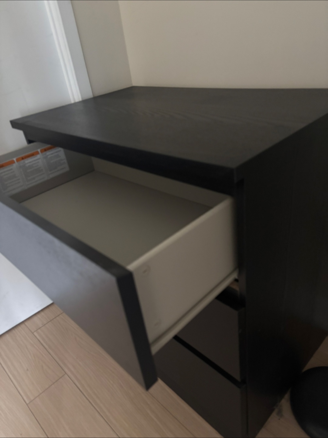 IKEA Malm 3-Drawer Dresser - photo 3