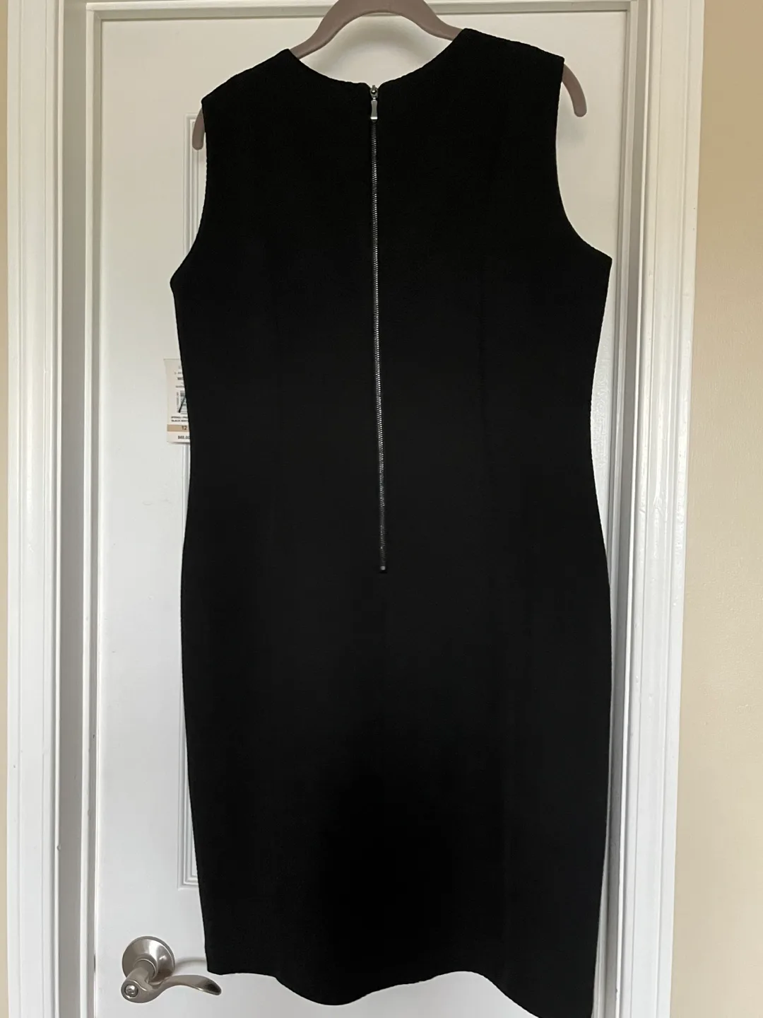 TanJay Black and White Printed Dress - Size 12 image indicator(2)