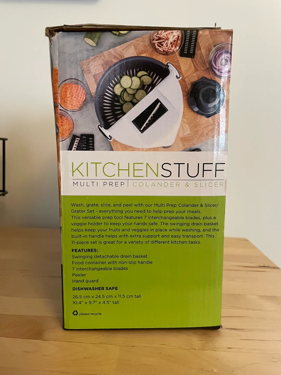 KitchenStuff Multi Prep Colander & Slicer Set image indicator(3)