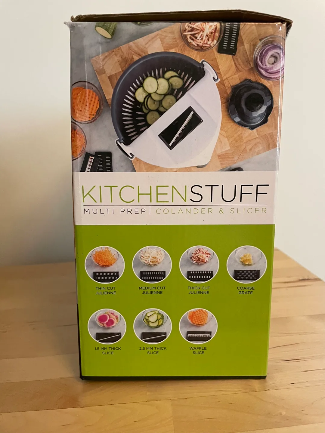 KitchenStuff Multi Prep Colander & Slicer Set image indicator(2)