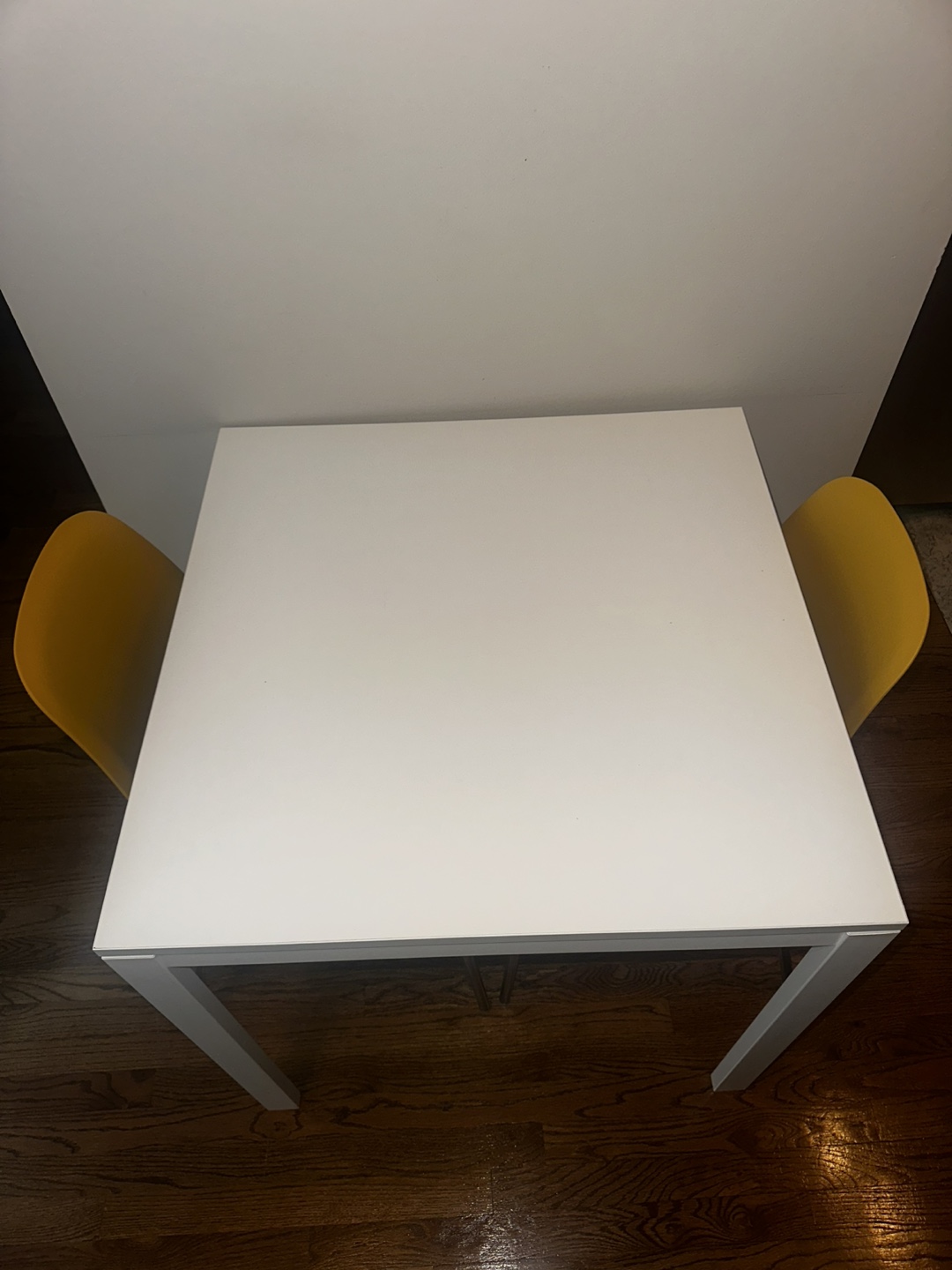IKEA Yellow chair and table set - photo 3