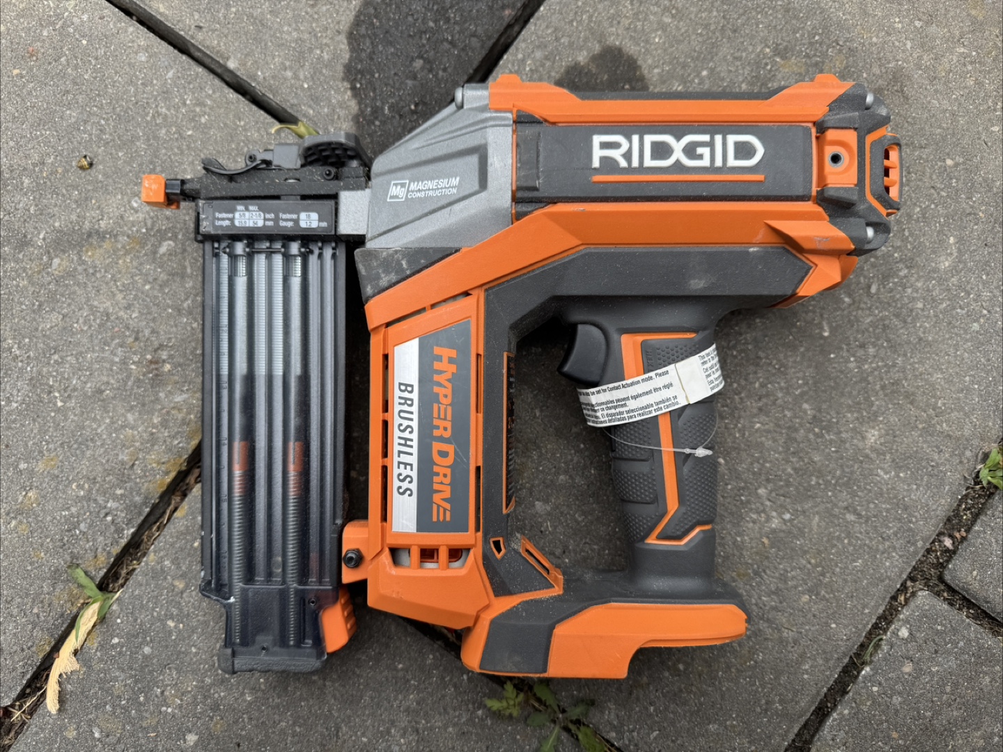 Rigid Cordless Brad Nailer (Nail Gun) - photo 5