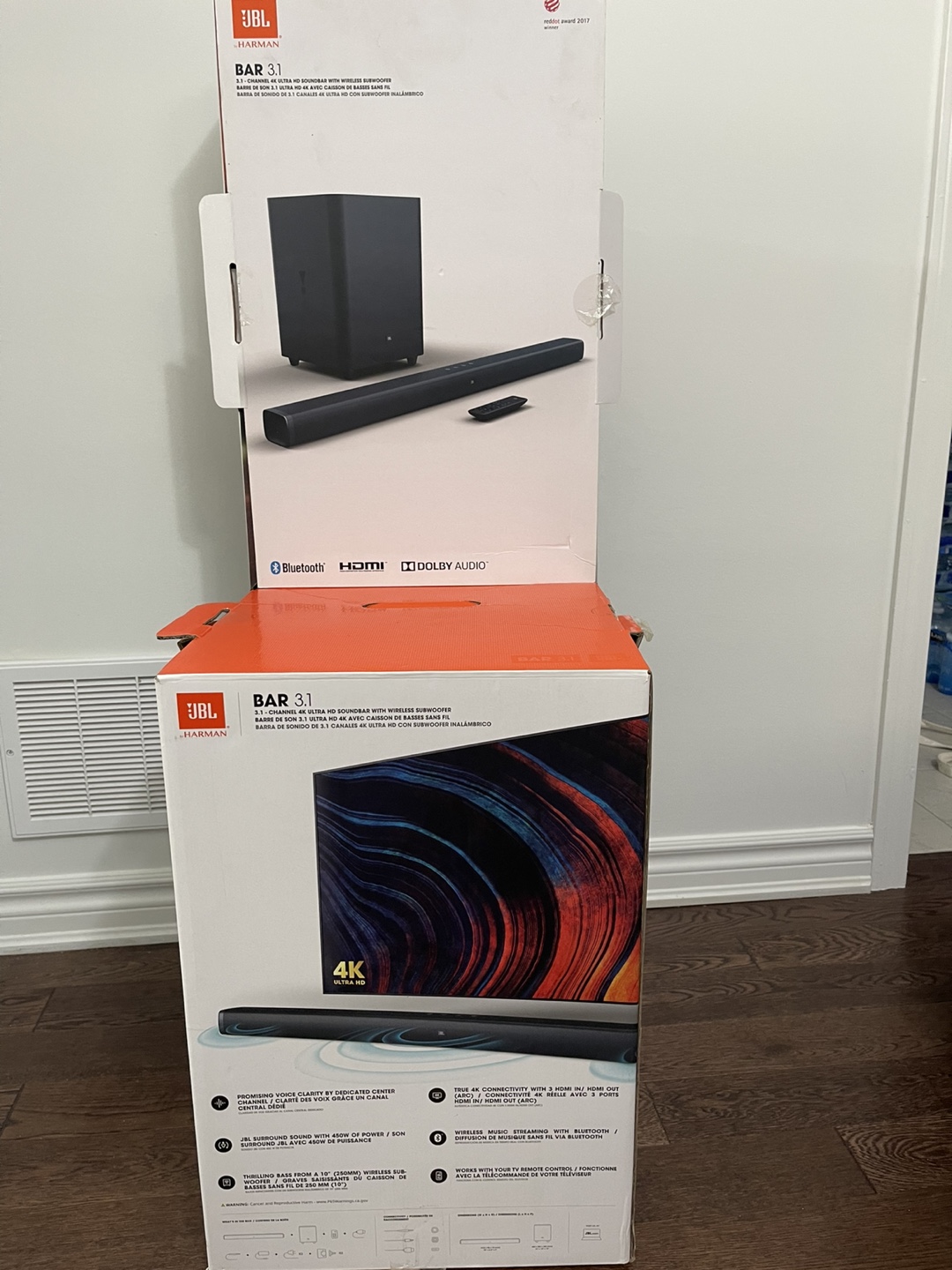 JBL Bar 3.1 Soundbar with Subwoofer