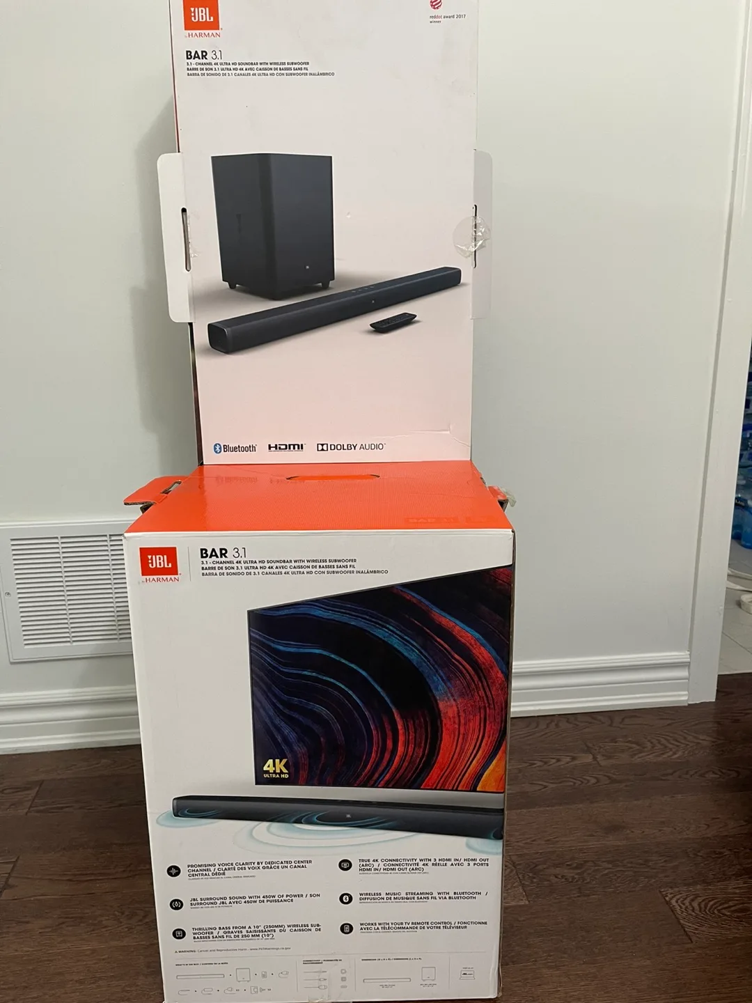 JBL Bar 3.1 Soundbar with Subwoofer thumbnail
