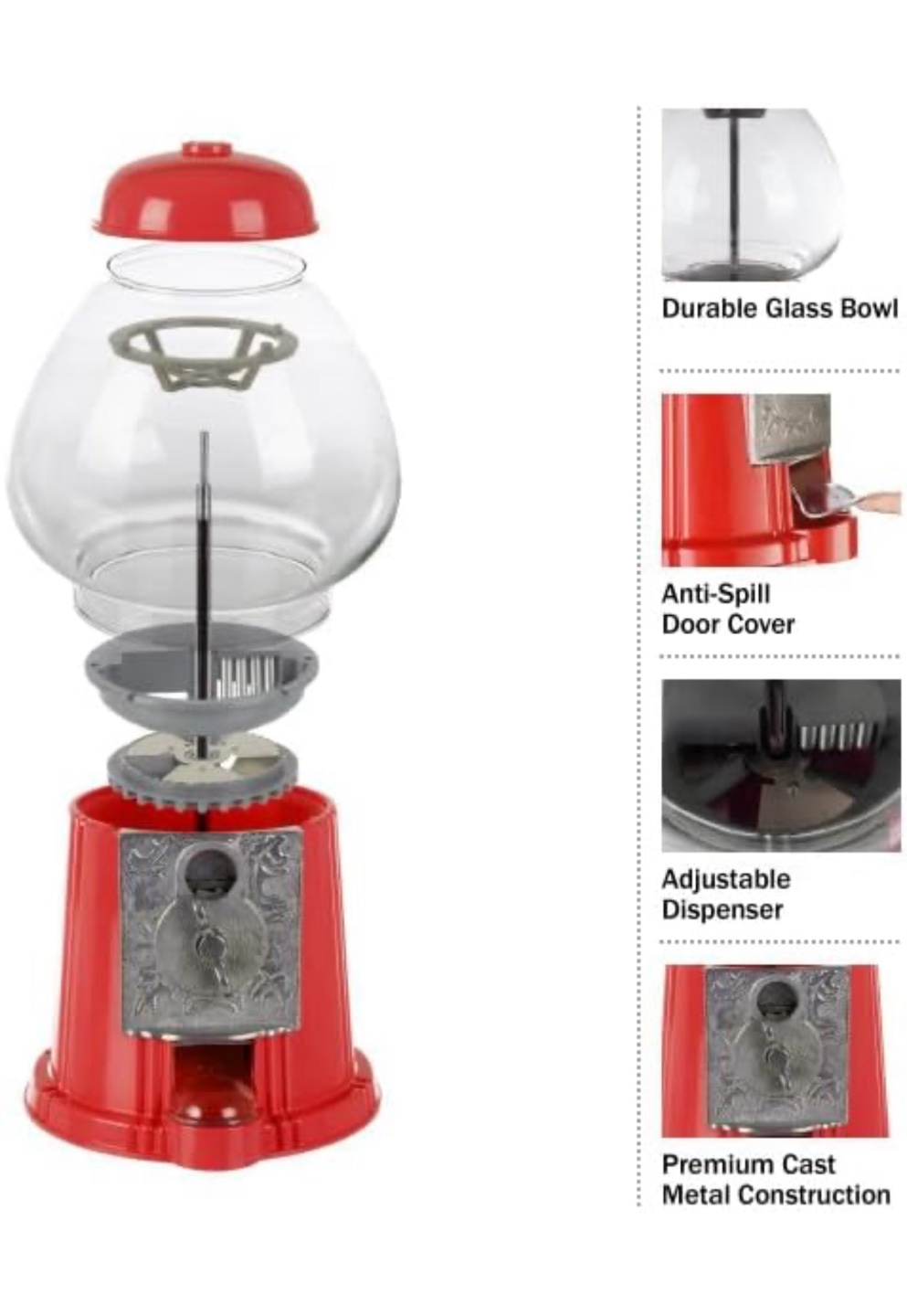 Red Gumball Machine - photo 5