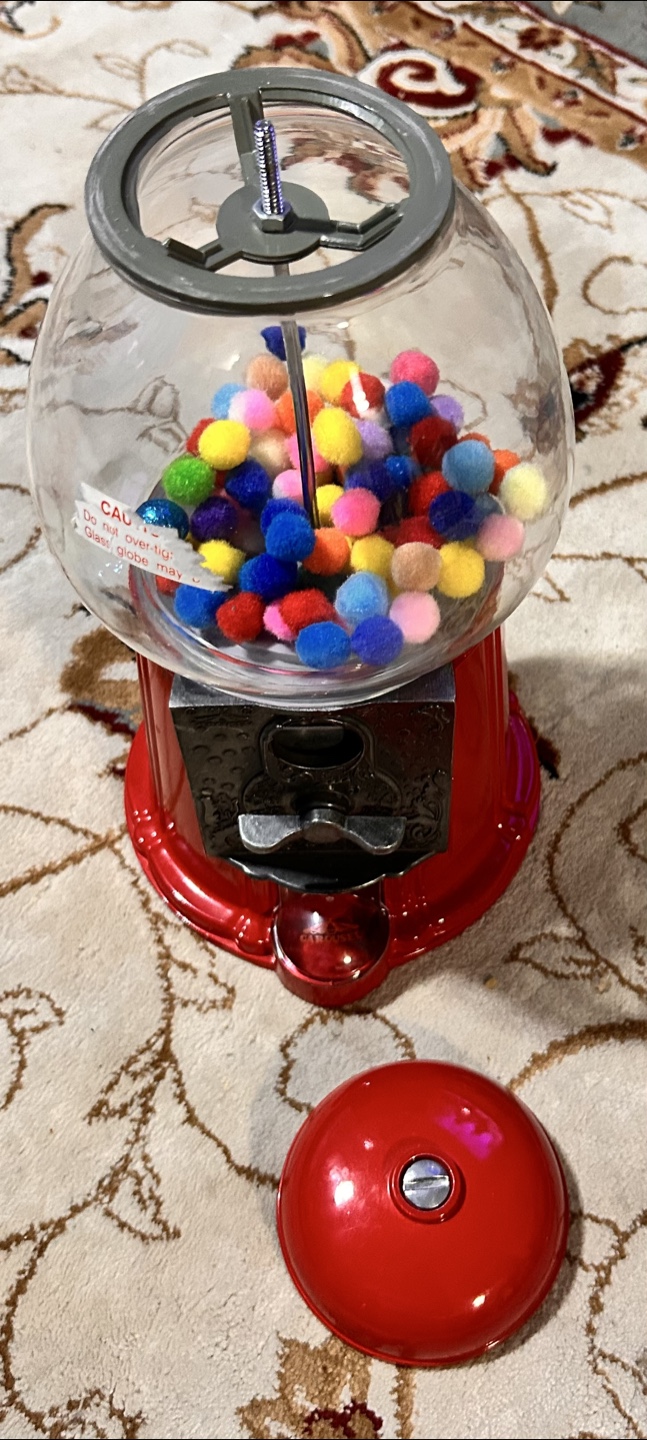 Red Gumball Machine - photo 2
