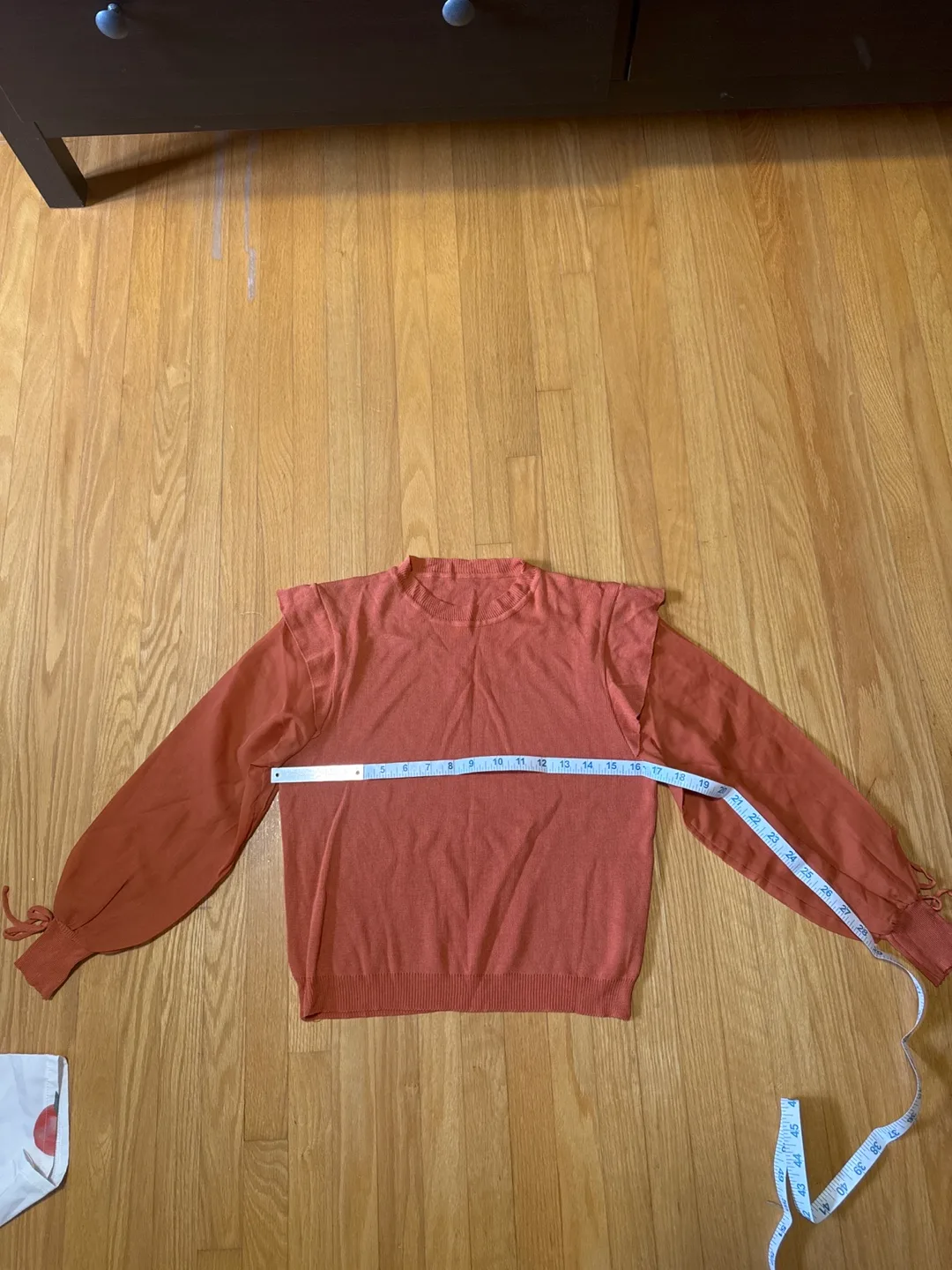 Rust coloured sweater thumbnail