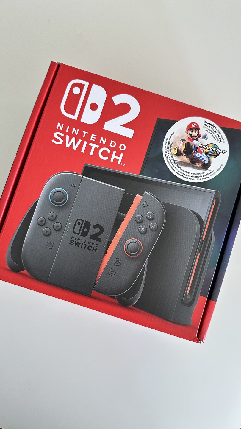 LAST CHANCE-New Nintendo Switch 2 Mario Kart Bundle – Sealed