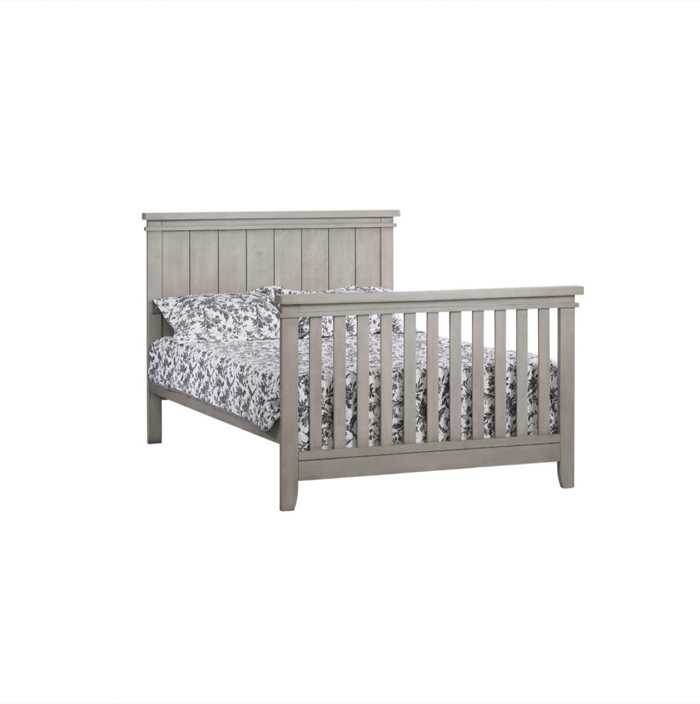 Grey Wooden Crib & Dresser - photo 4