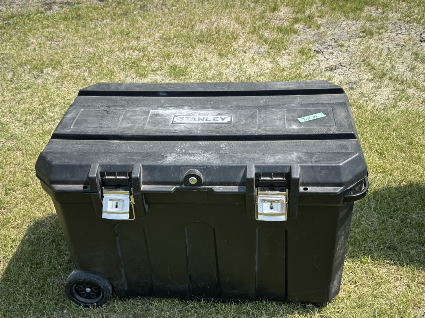 Stanley Black Rolling Storage Box