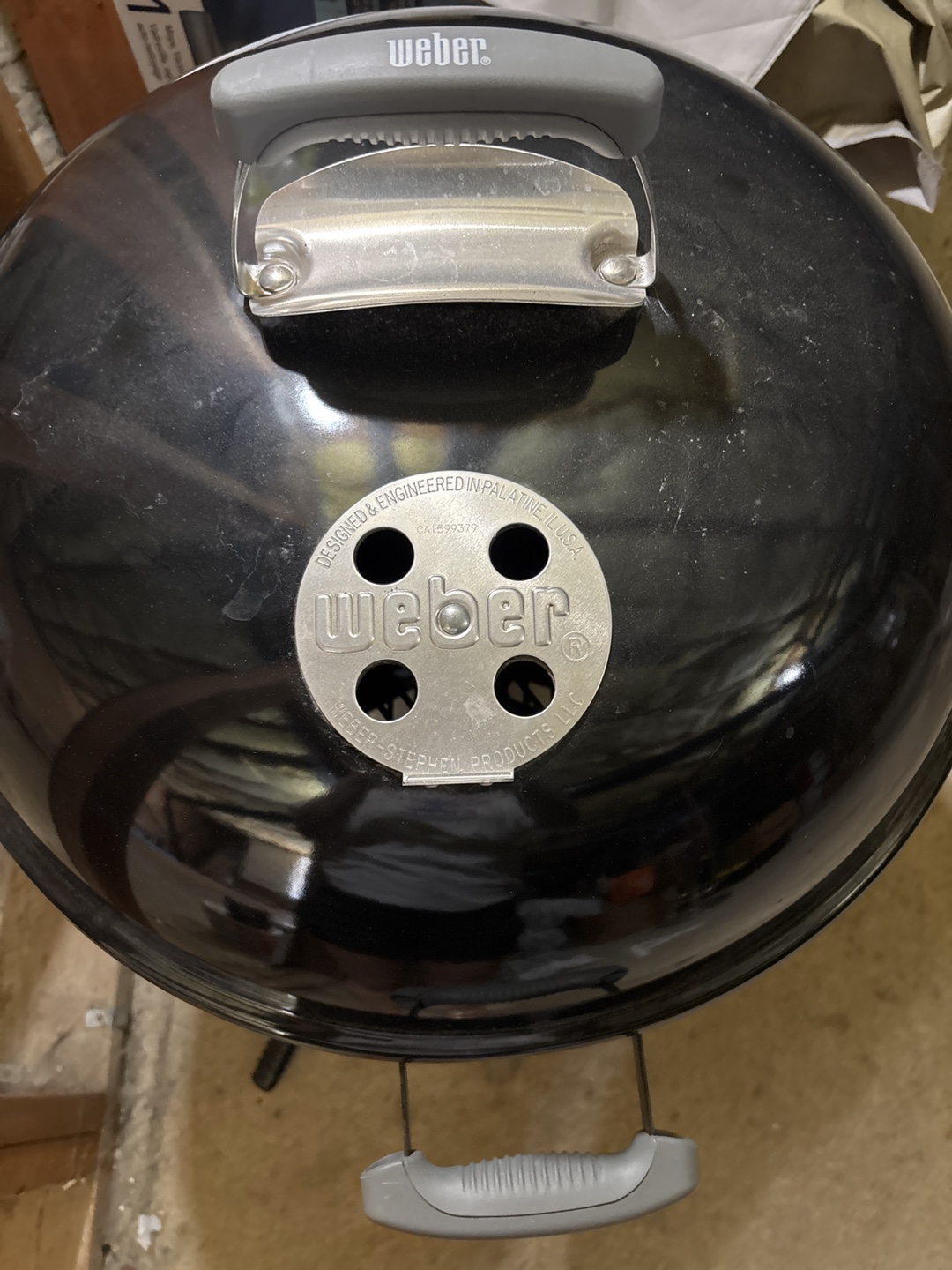 Weber Charcoal Barbecue Grill with Cover