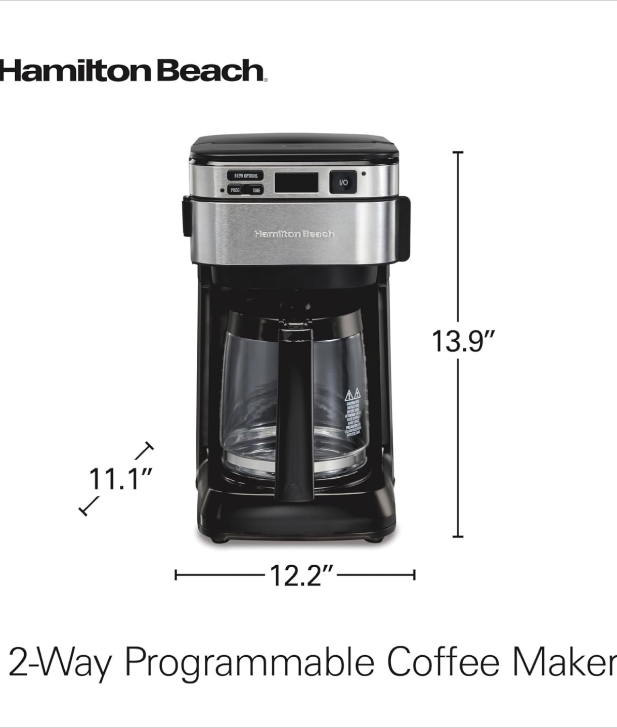 Hamilton Beach Programmable Coffee Maker - photo 5