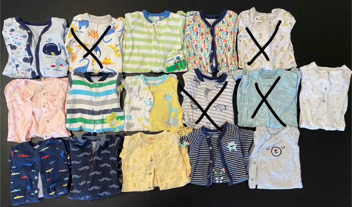 0-3 Month Cotton Sleepers thumbnail