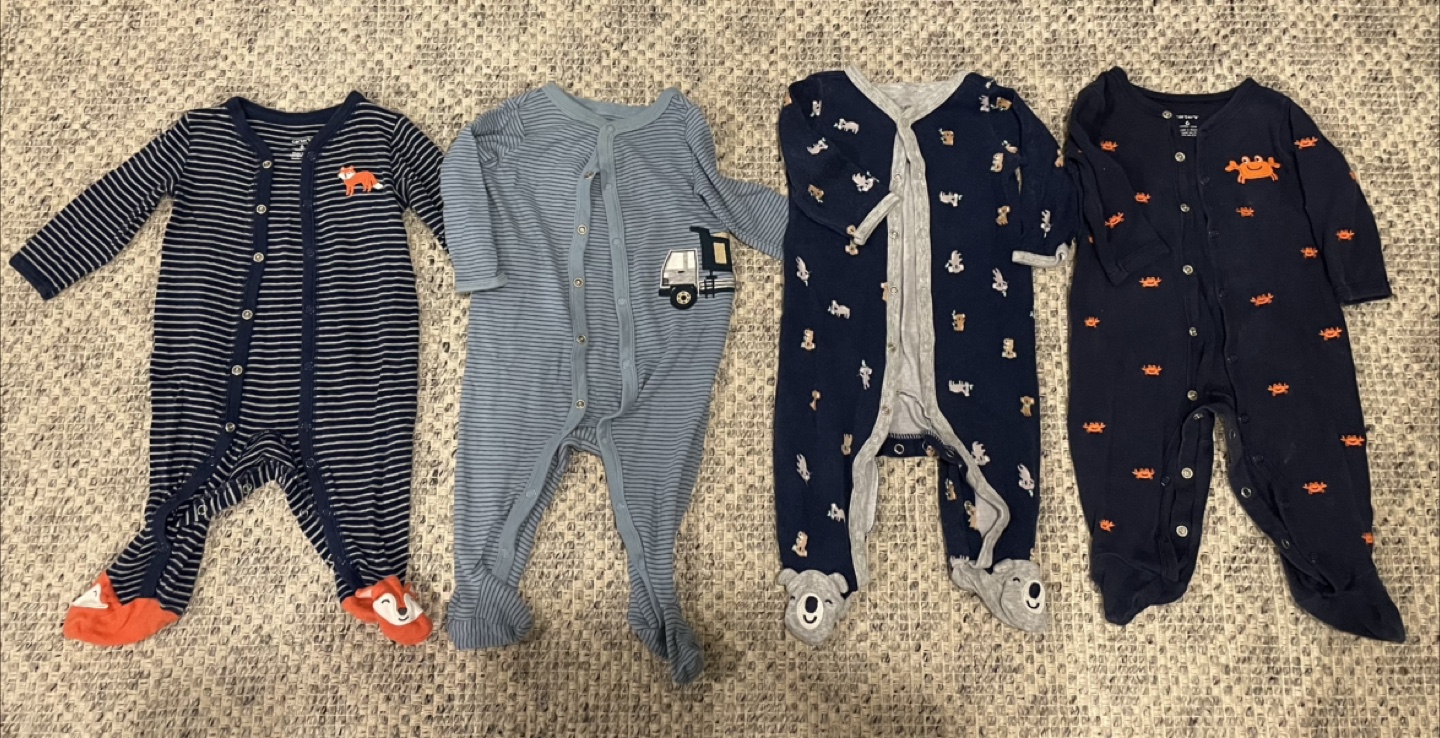 3-6 Month Cotton Sleepers - photo 4