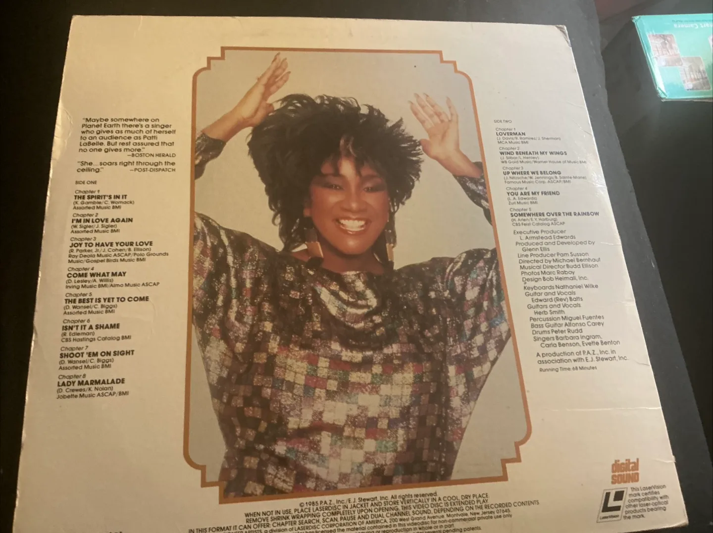 Patti LaBelle LaserDisc image indicator(8)
