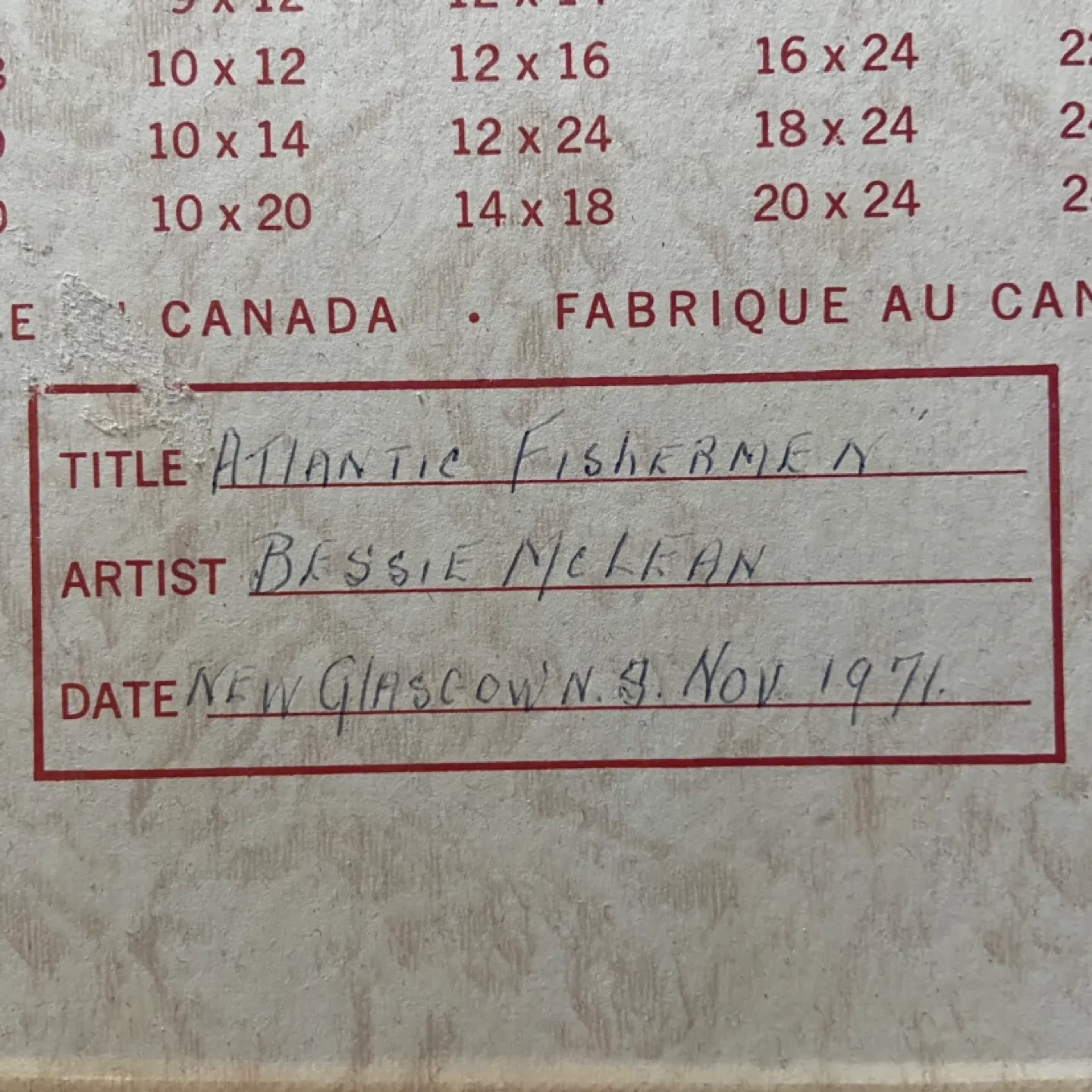 “Atlantic Fishermen” 70s Landscape Painting image indicator(5)