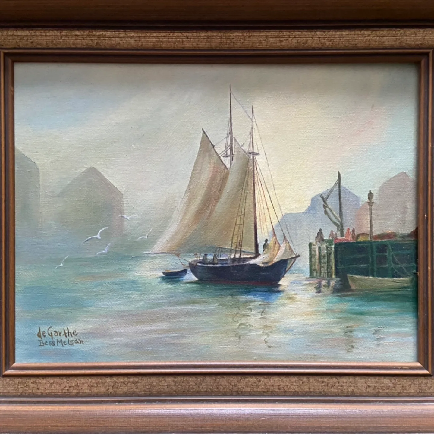 70s Oil Landscape Painting image indicator(2)