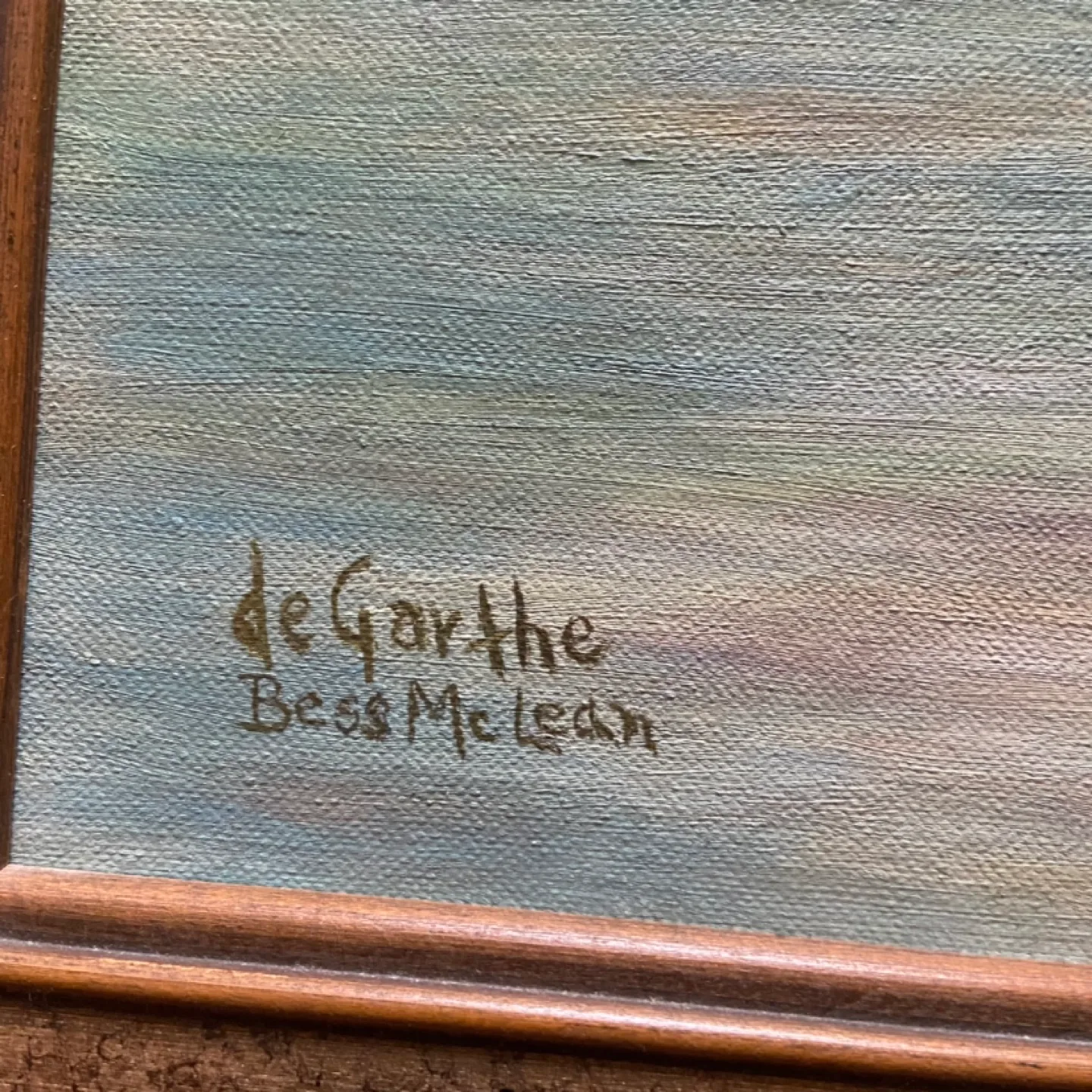 70s Oil Landscape Painting image indicator(4)